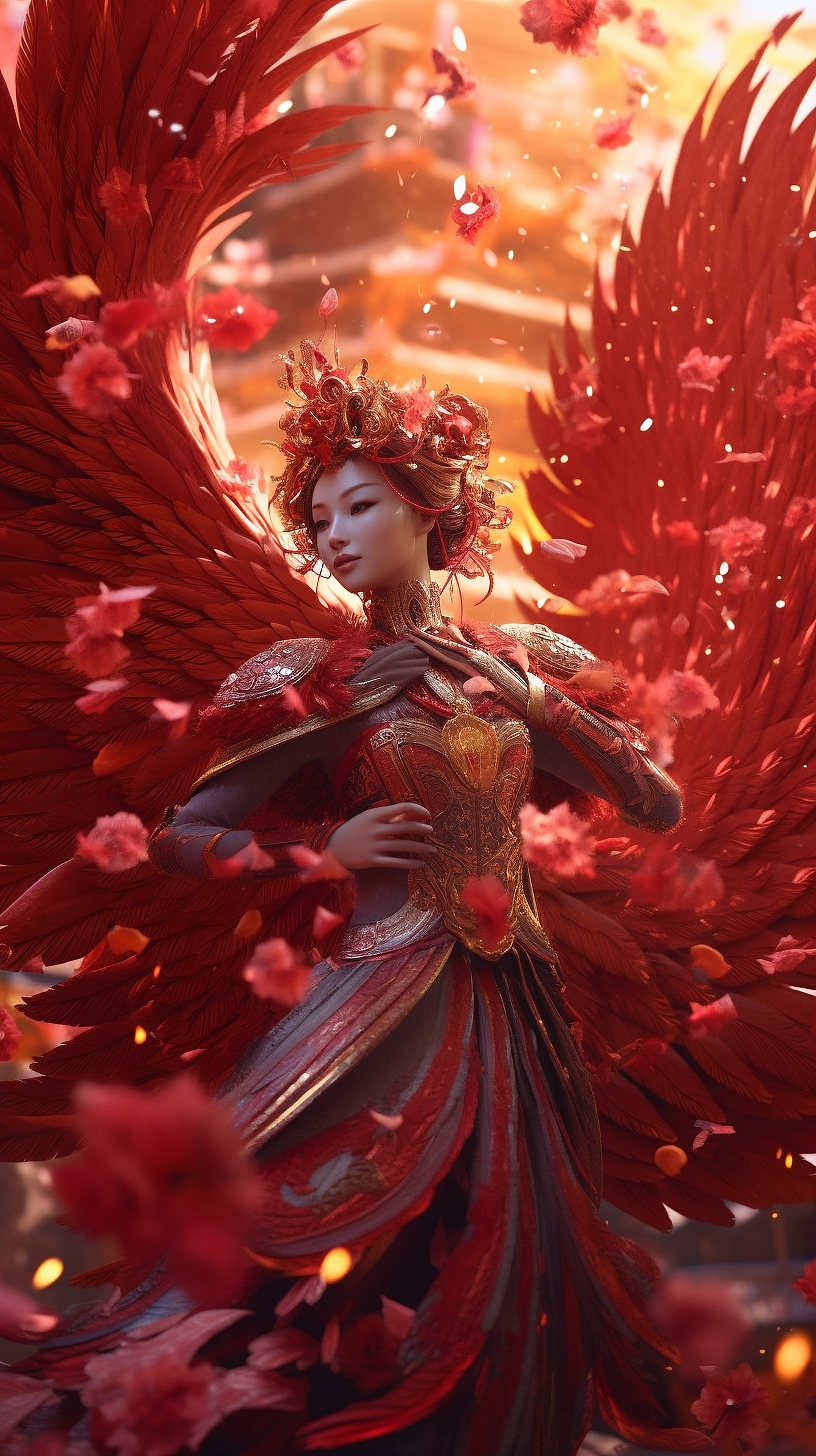 中国古代神兽系列-凤凰（图ZMzQ0ODM1MzU2） - 创作习作 - 站酷设计师艺舟1014原创素材 - 站酷ZCOOL