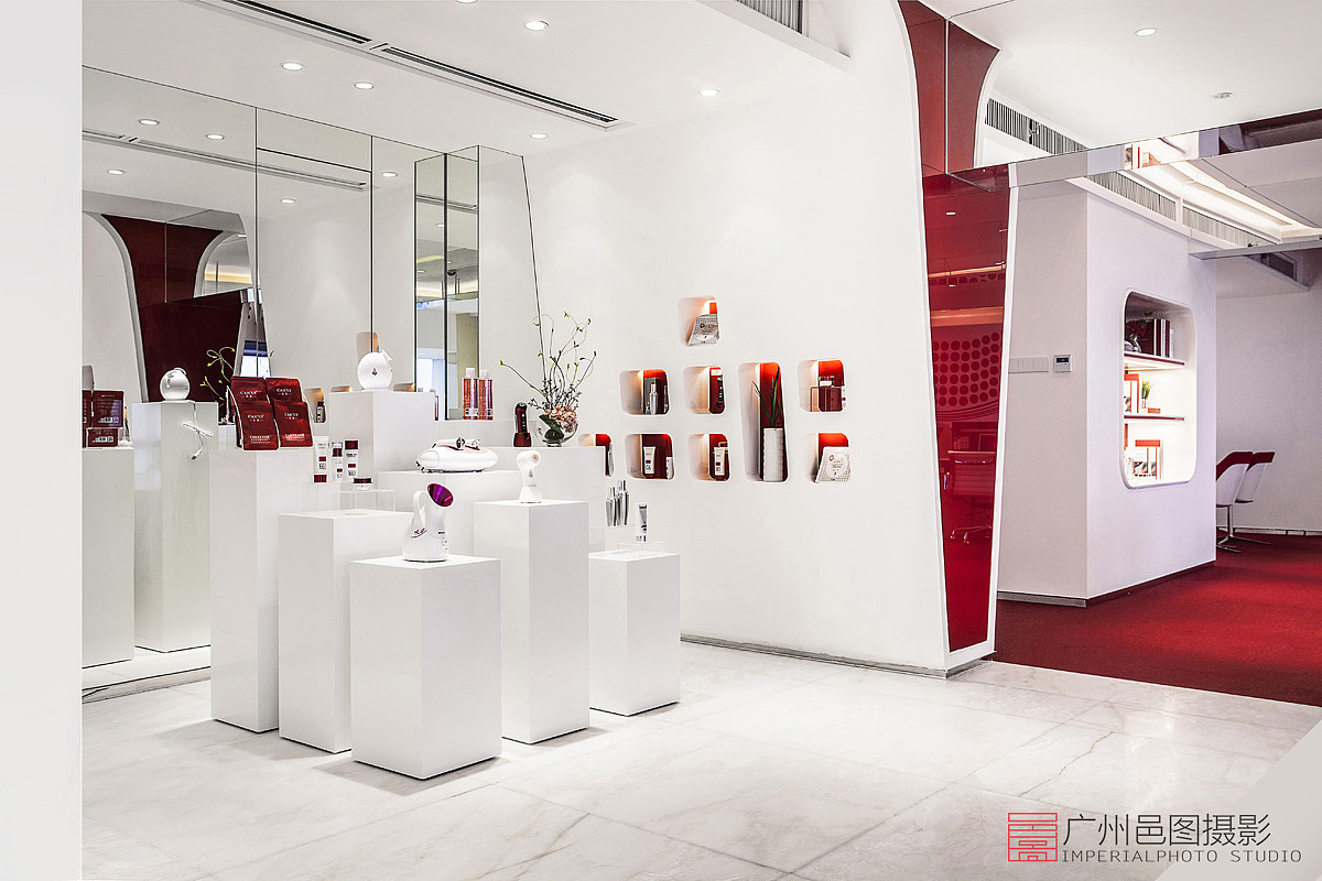 美容公司装潢设计 丨 室内摄影