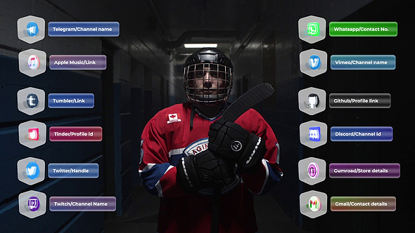 AE模板 | 艺术动态动画玻璃立方彩色社交媒体字幕标题