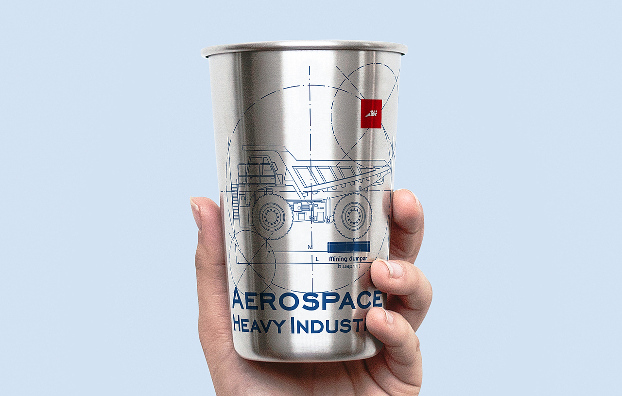 LOGO 重型工程机械车LOGO设计 航天重工LOGO VI设计（图ZMzY4NjA4MTk2） - Logo - 站酷设计师一席一席原创素材 - 站酷ZCOOL