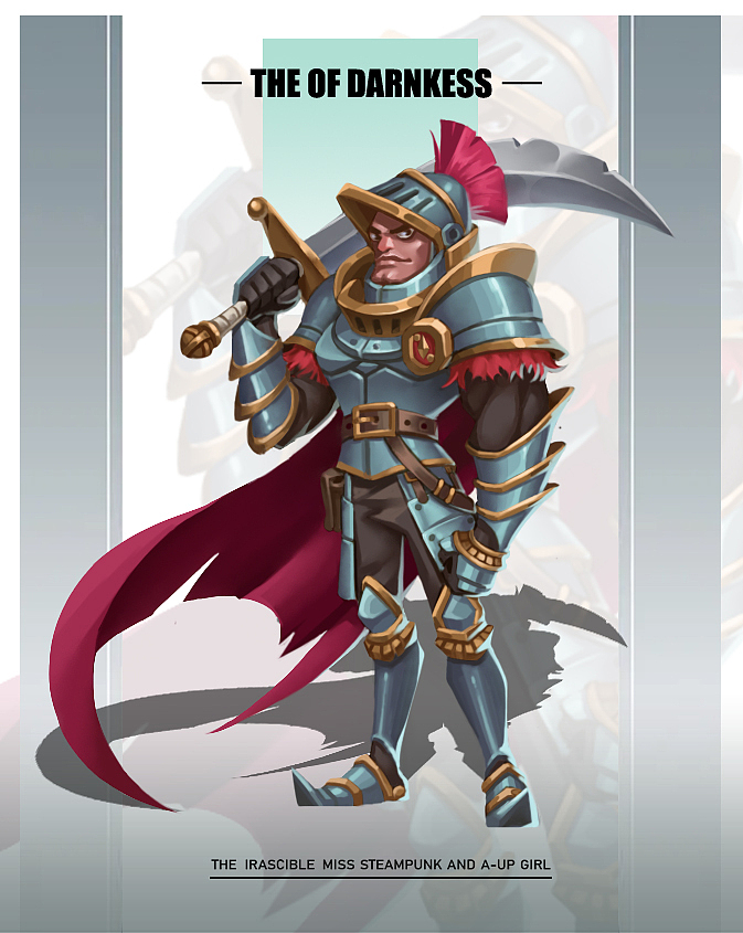 弯刀骑士（图ZMzA3NTgyNTg4） - 游戏原画 - 站酷设计师Z24816977原创素材 - 站酷ZCOOL