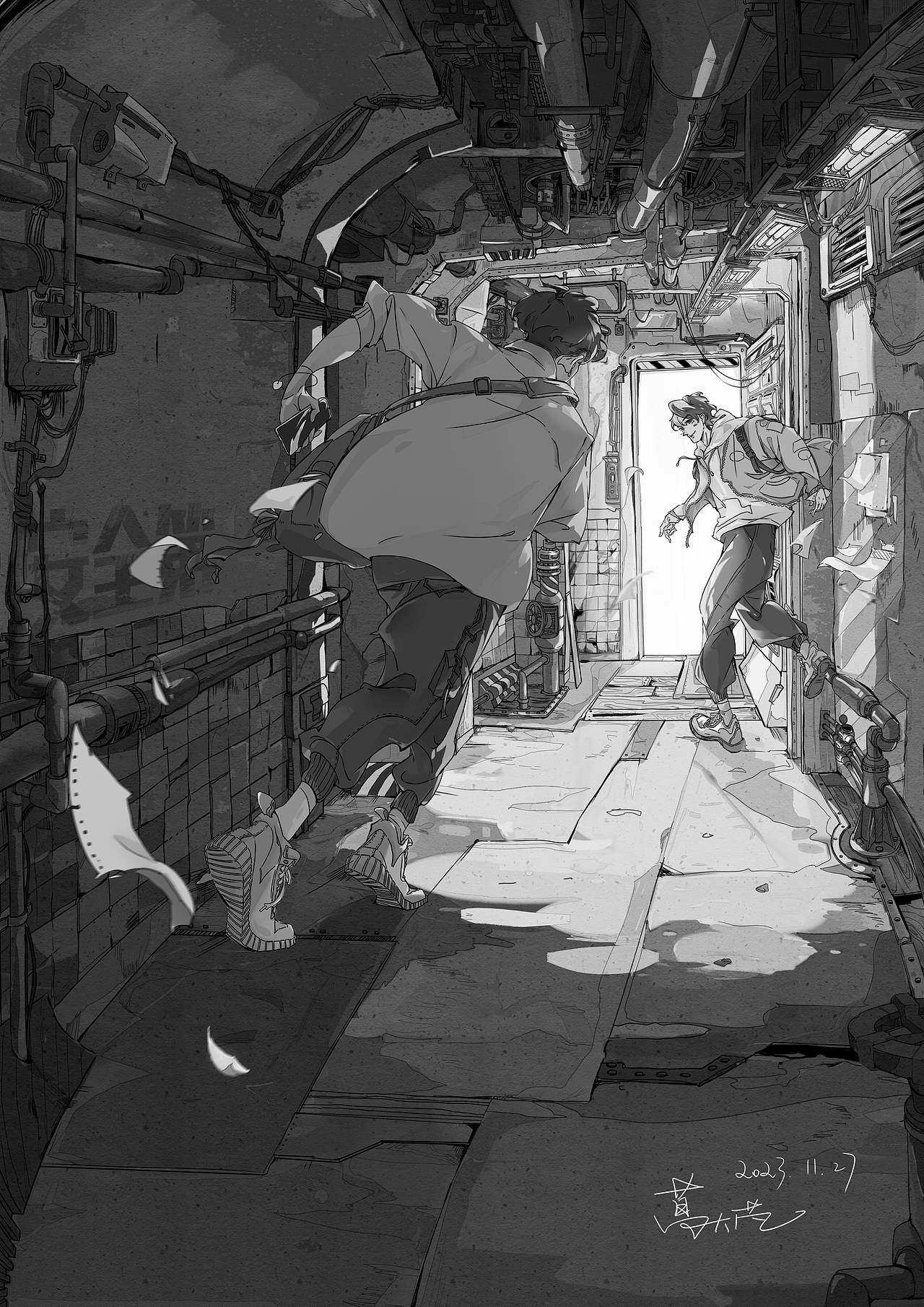 原创▎愿你我不论在什么环境都能向前奔跑（图ZMzU3OTIyMjYw） - 商业插画 - 站酷设计师葛大芃向你打招呼原创素材 - 站酷ZCOOL