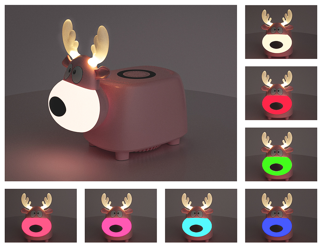 亚马逊案例分享-鹿灯充电器（图ZMzU4NDE5MTI0） - 海报 - 站酷设计师A梁小侠视觉设计原创素材 - 站酷ZCOOL