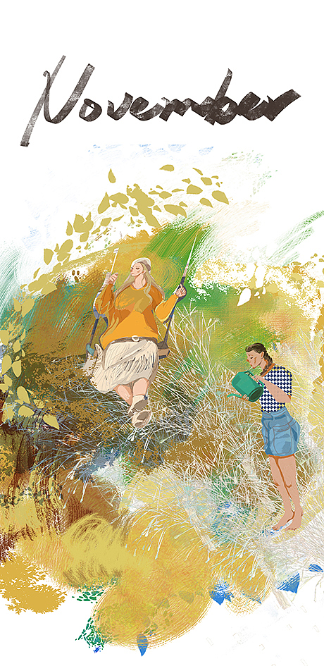 新-扁平插画(圣诞快乐)