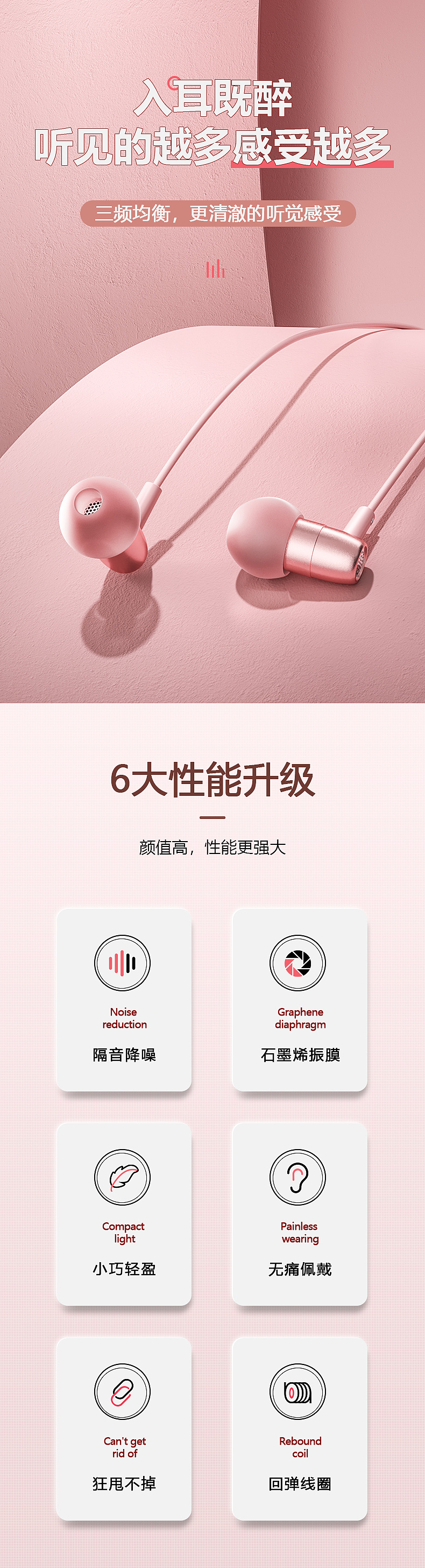 【产品渲染-有线耳机】（图ZMzMyNTg5MzMy） - 产品 - 站酷设计师图改好了吗原创素材 - 站酷ZCOOL