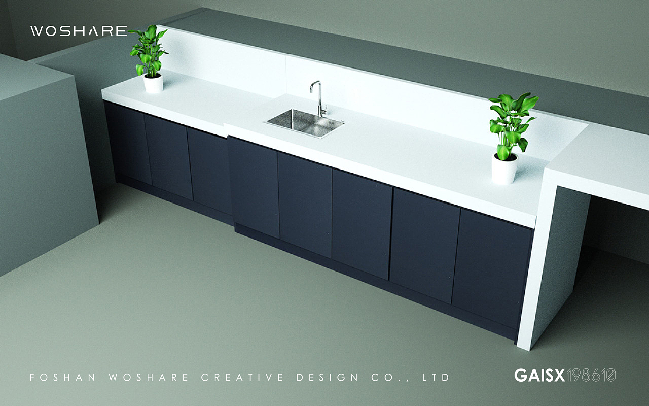 山西天台花园户外操作台设计