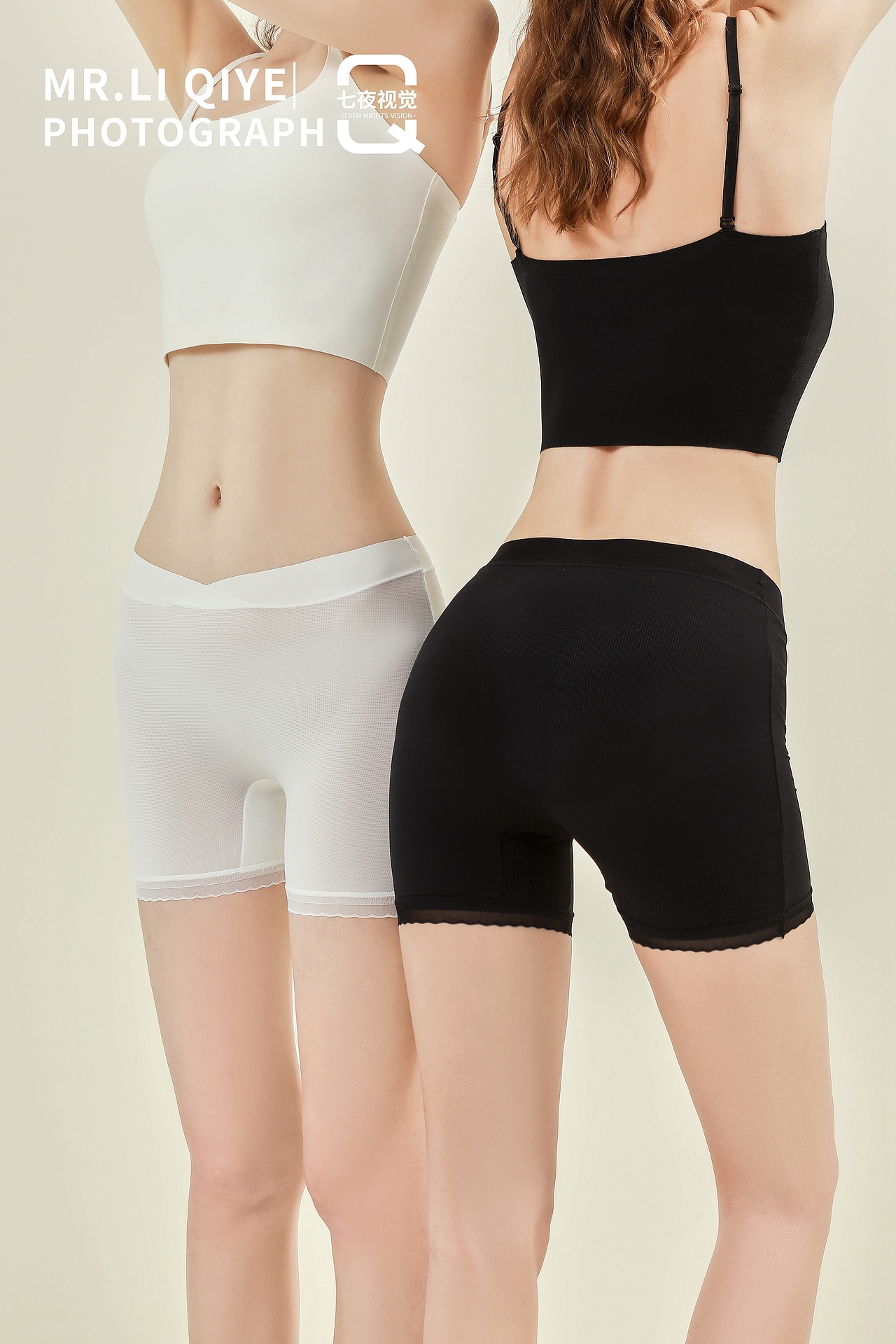 安全裤拍摄 双模拍摄 外模女模拍摄