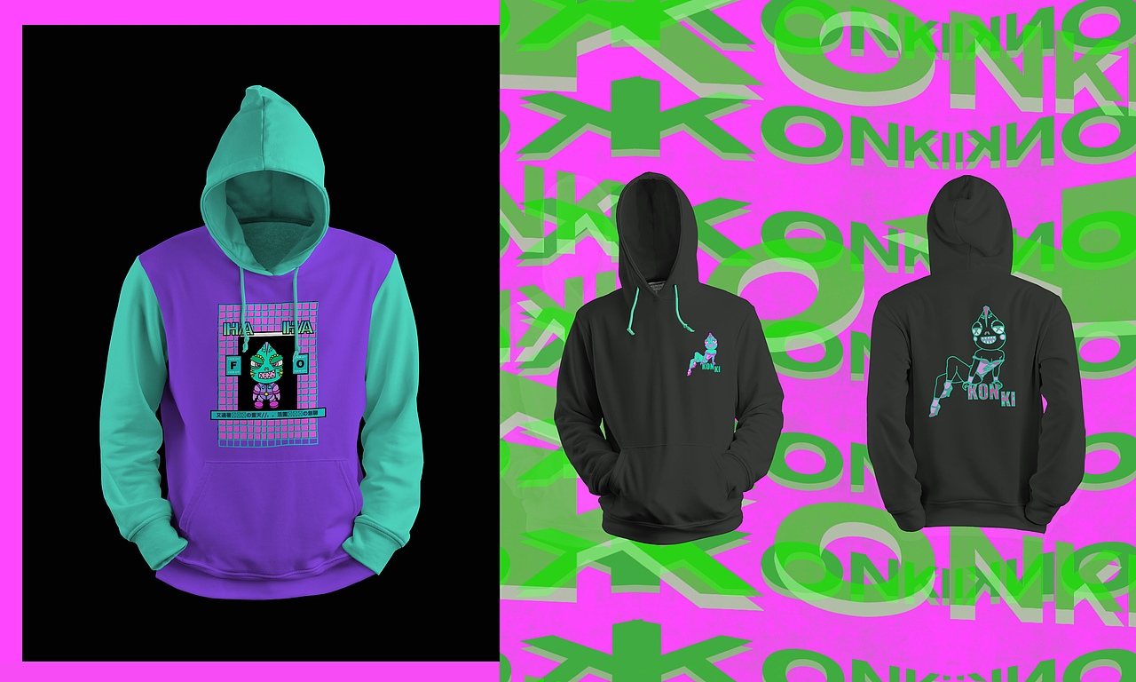 Konki潮流IP（图ZMjQ2MDYzMTUy） - 品牌 - 站酷设计师七宙大圣原创素材 - 站酷ZCOOL