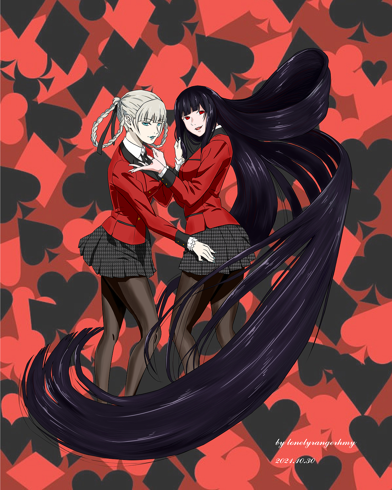 狂赌之渊人物临摹