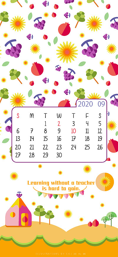 月历（图ZMTgxMDkwODAw） - 创作习作 - 站酷设计师珠鱼ZHUYU原创素材 - 站酷ZCOOL