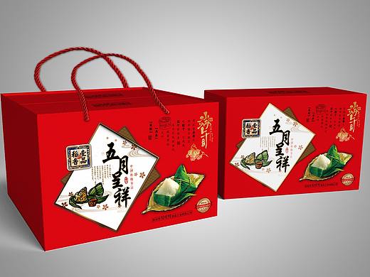 北京稻香村粽子礼盒设计