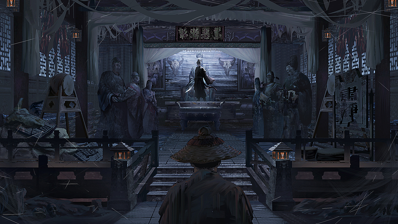 黑焰17年3期学员作品cg原画场景影视美术