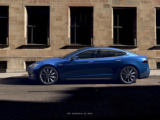Tesla  Model S CGI