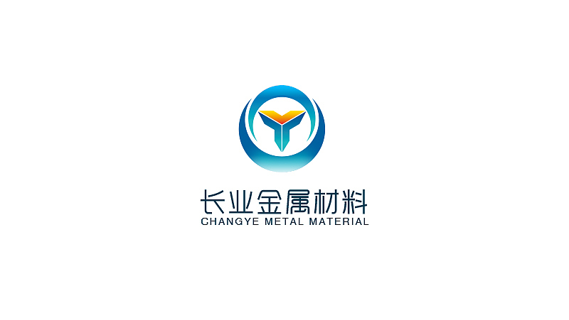 取名字首字母C和Y,体现重工logo。对方喜欢立体渐变的logo