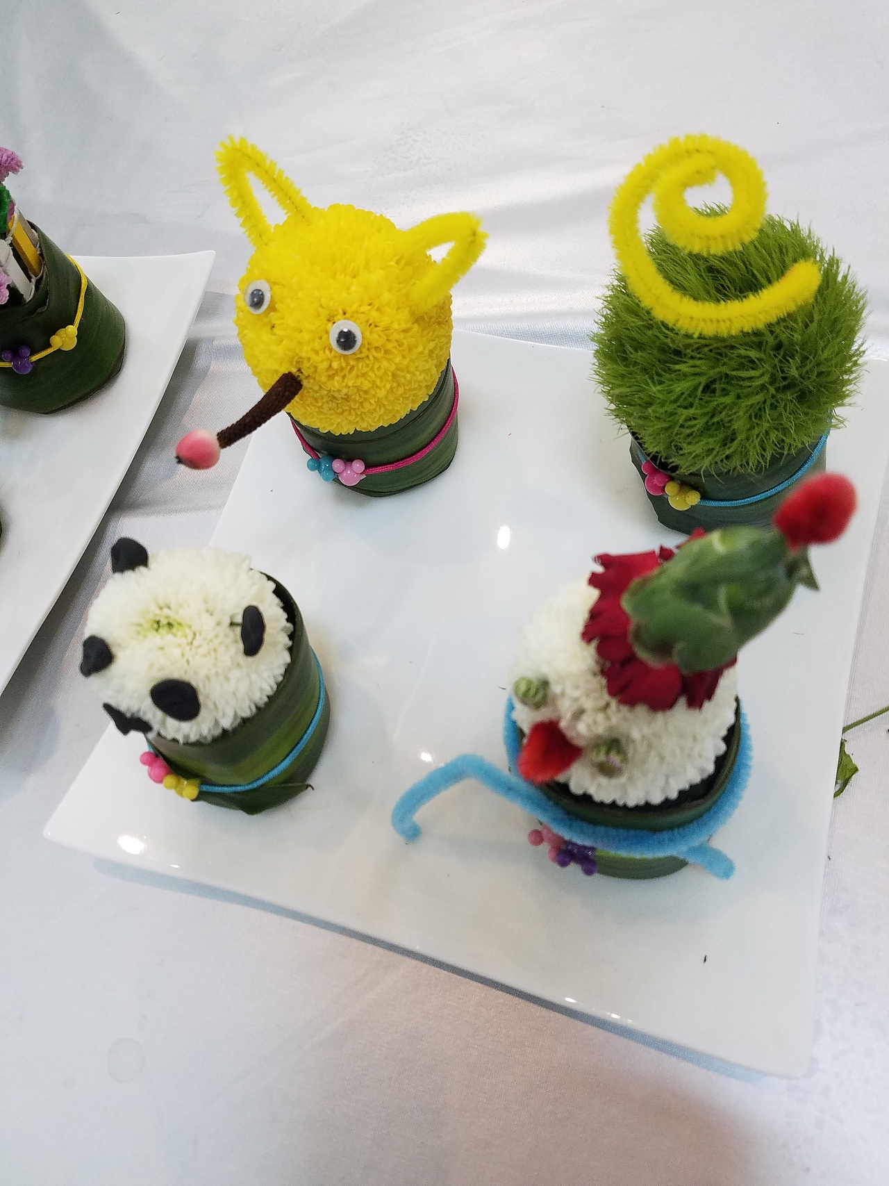 蜜约美术花艺工作室-少儿花艺作品