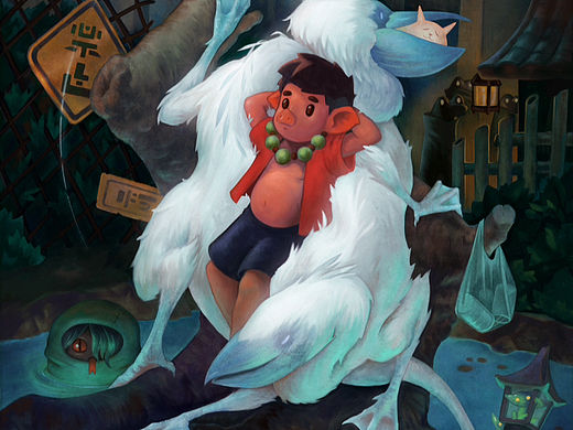 夜游记～入夜后，水里就会有不得了的东西…