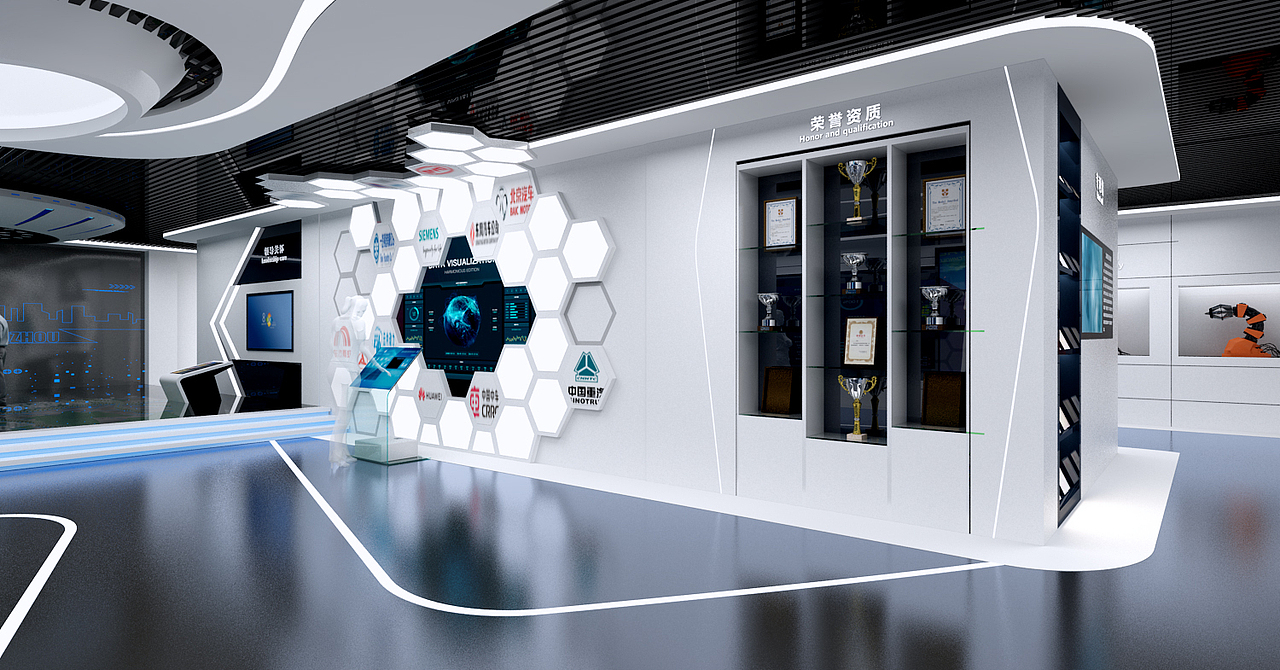 中南智能展厅（图ZMjY5NTU2MzA0） - 建筑/空间 - 站酷设计师Z188213849原创素材 - 站酷ZCOOL