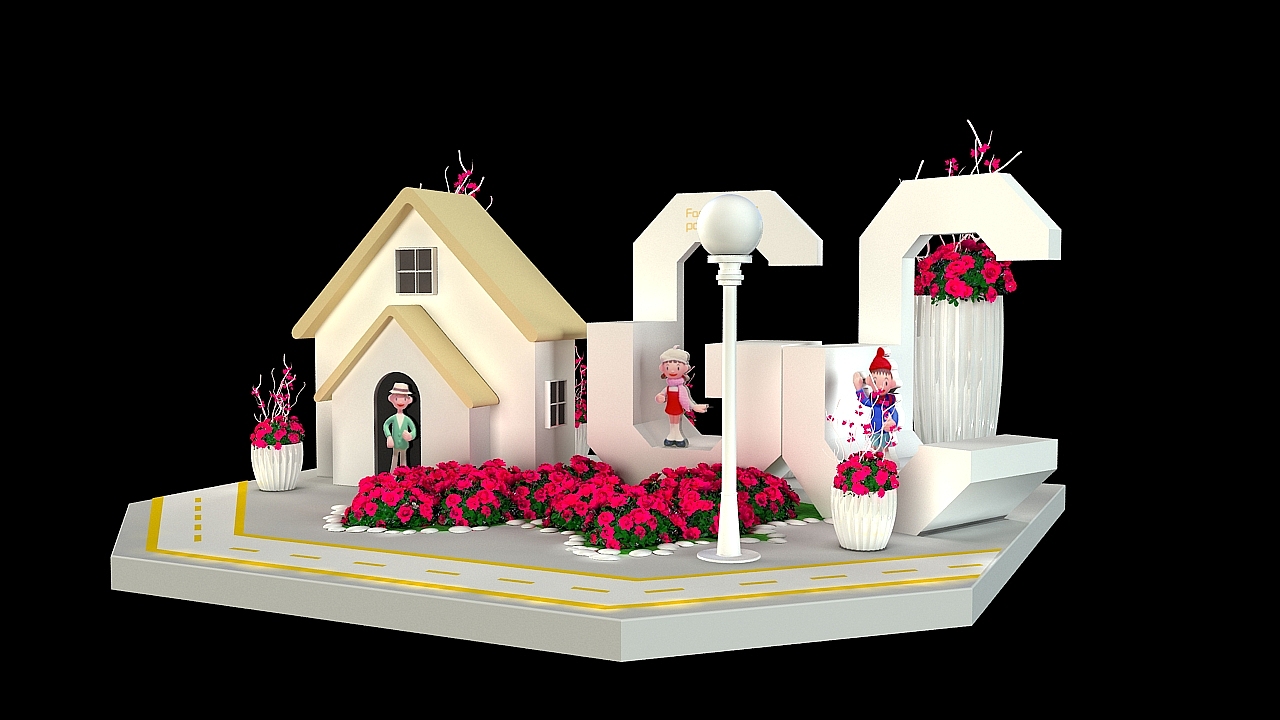 2017年广州亚运城购物中心开业美陈