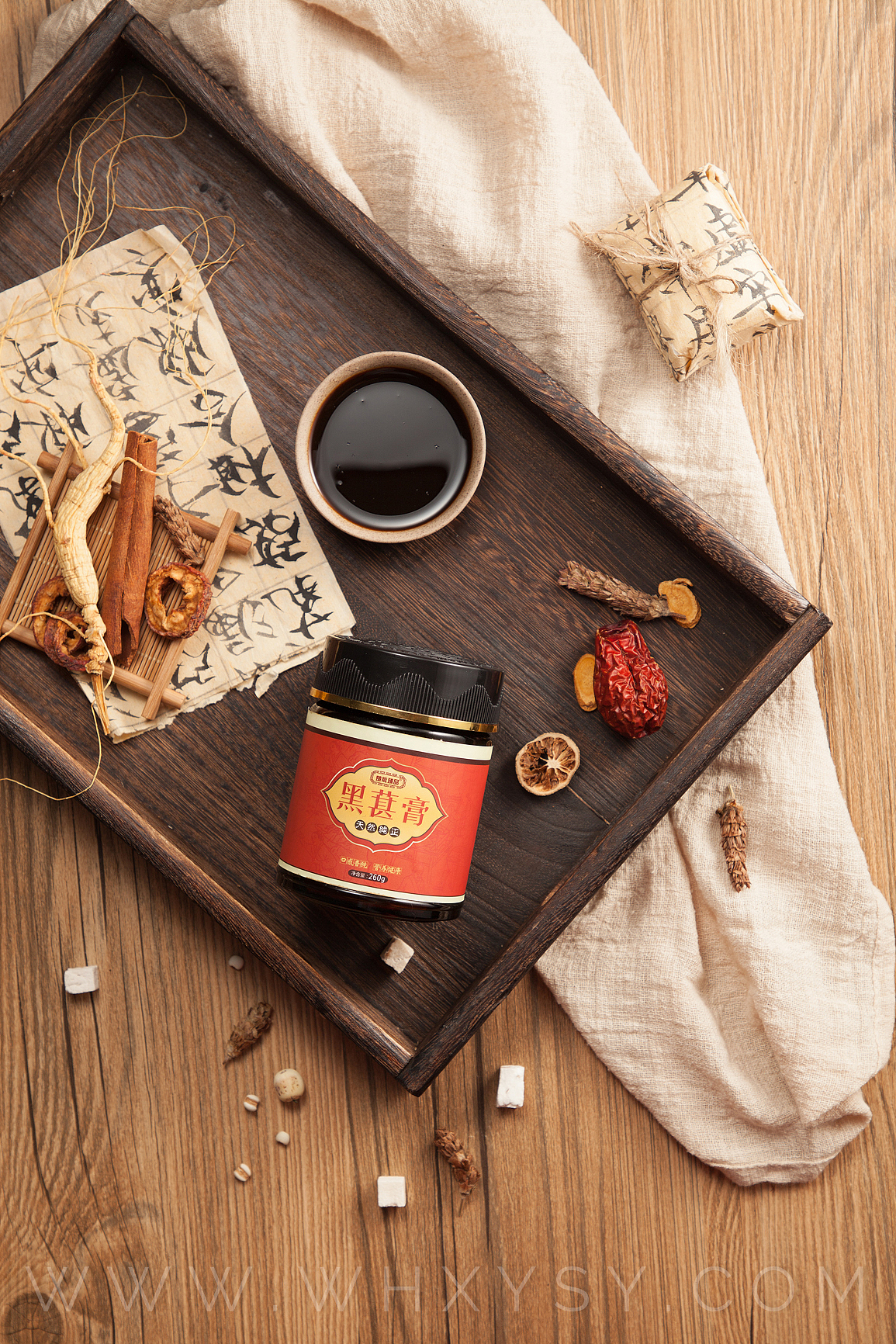 【楚能臻品】中药材摄影,膏滋补品