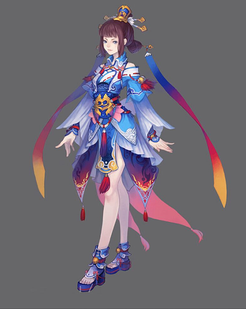 3D人物制作（图ZMTUzNDUxNTky） - 人物/生物 - 站酷设计师沉迷于游戏建模原创素材 - 站酷ZCOOL