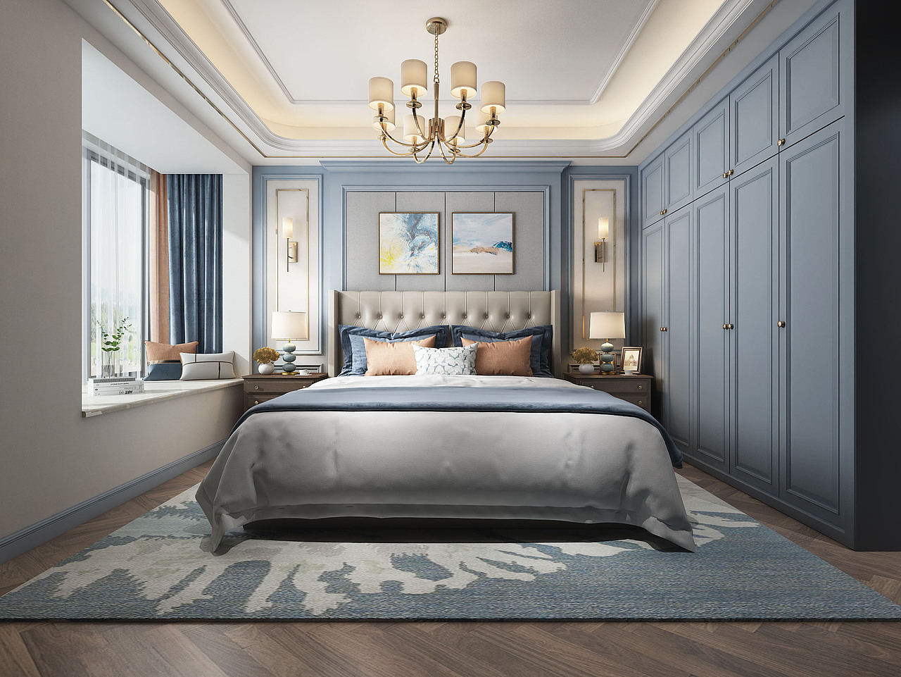 美式住宅设计（图ZMjYwNjEzOTA4） - 家装设计 - 站酷设计师安雅ay原创素材 - 站酷ZCOOL