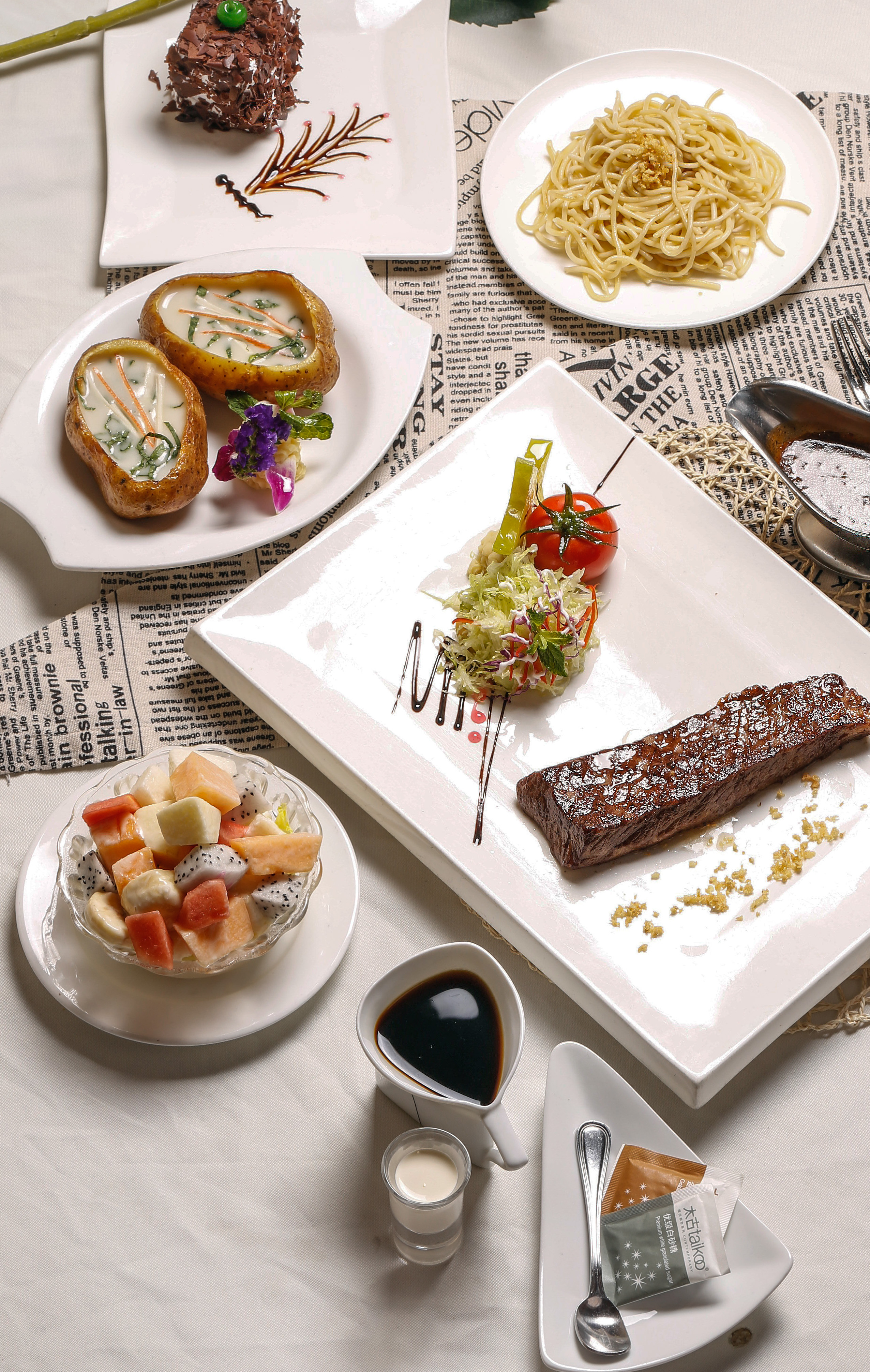 2017年牛扒套餐拍摄|摄影|其他摄影|美食中西餐 - 原创作品 - 站酷