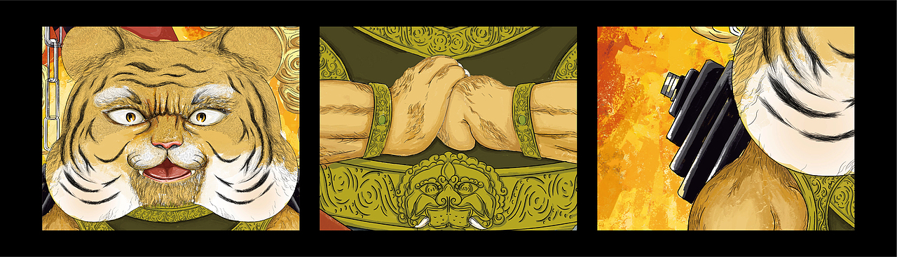 生肖第一弹（图ZMjM4NjU2NjQ4） - 商业插画 - 站酷设计师包包爱画画原创素材 - 站酷ZCOOL