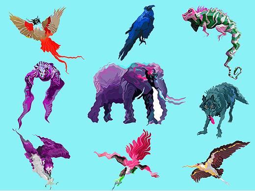 动物世界千变万化——飞禽走兽(2)