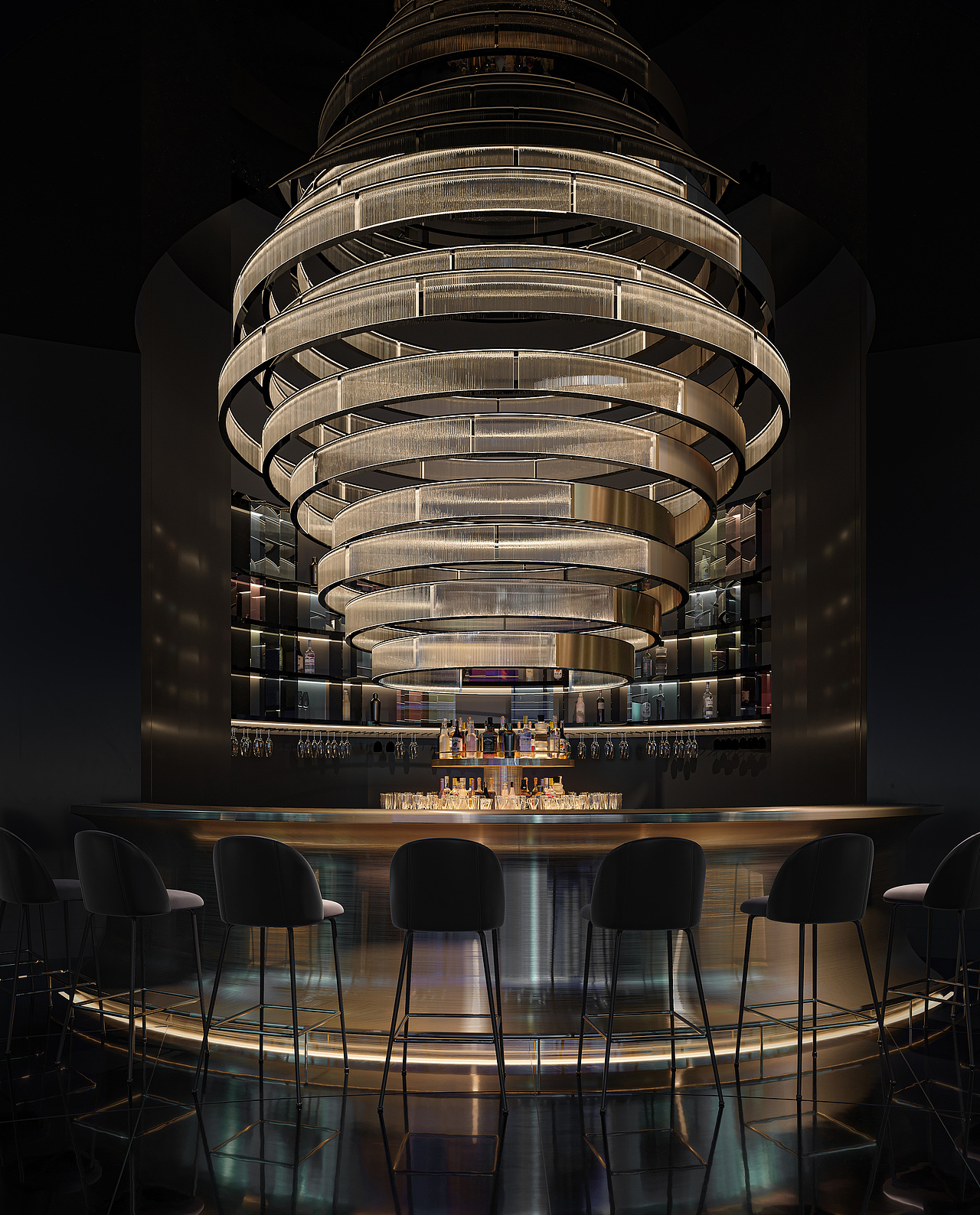 沉浸式餐厅表现（图ZMjkwNzQ2ODQ0） - 酒店餐饮设计 - 站酷设计师广州大敏视觉表现原创素材 - 站酷ZCOOL