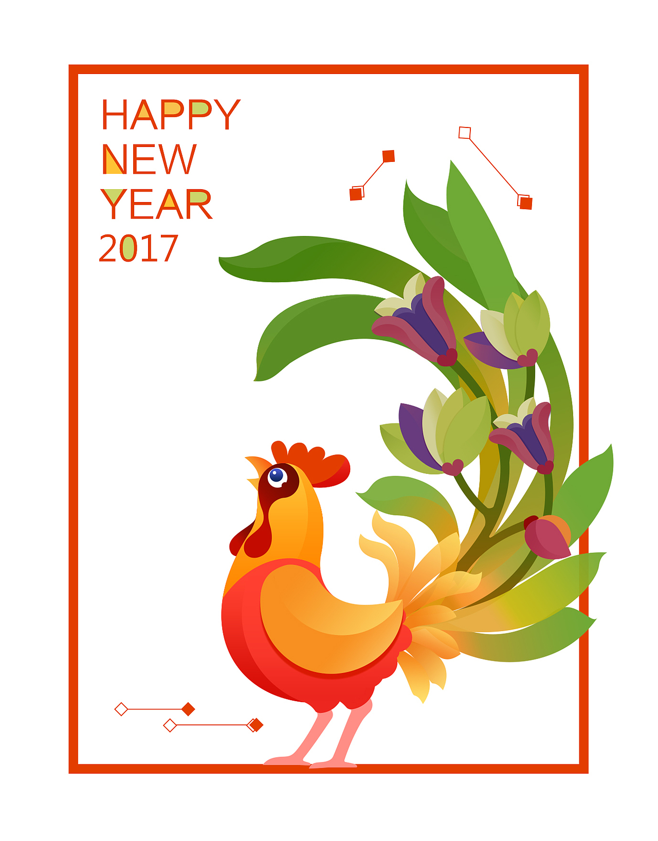 HAPPY NEW YEAR（图ZNzQ5NzAxNzI=） - 闪屏/壁纸 - 站酷设计师八百里ART原创素材 - 站酷ZCOOL