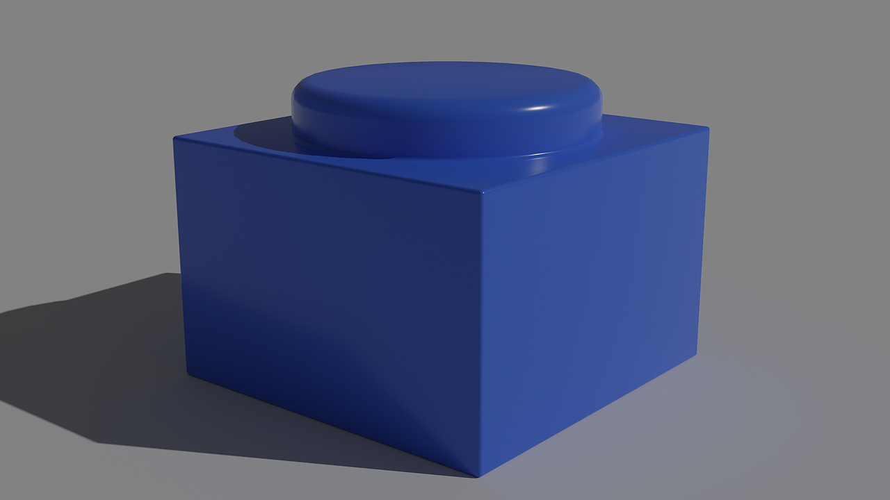 自学blender-乐高