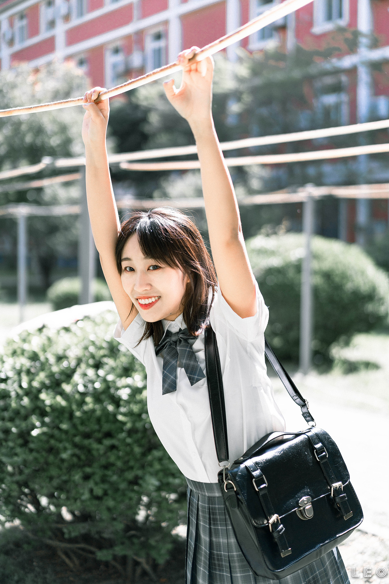 元气少女的jk春日（图ZMjU0MTUzMjEy） - 人像摄影 - 站酷设计师兰宁在路上原创素材 - 站酷ZCOOL