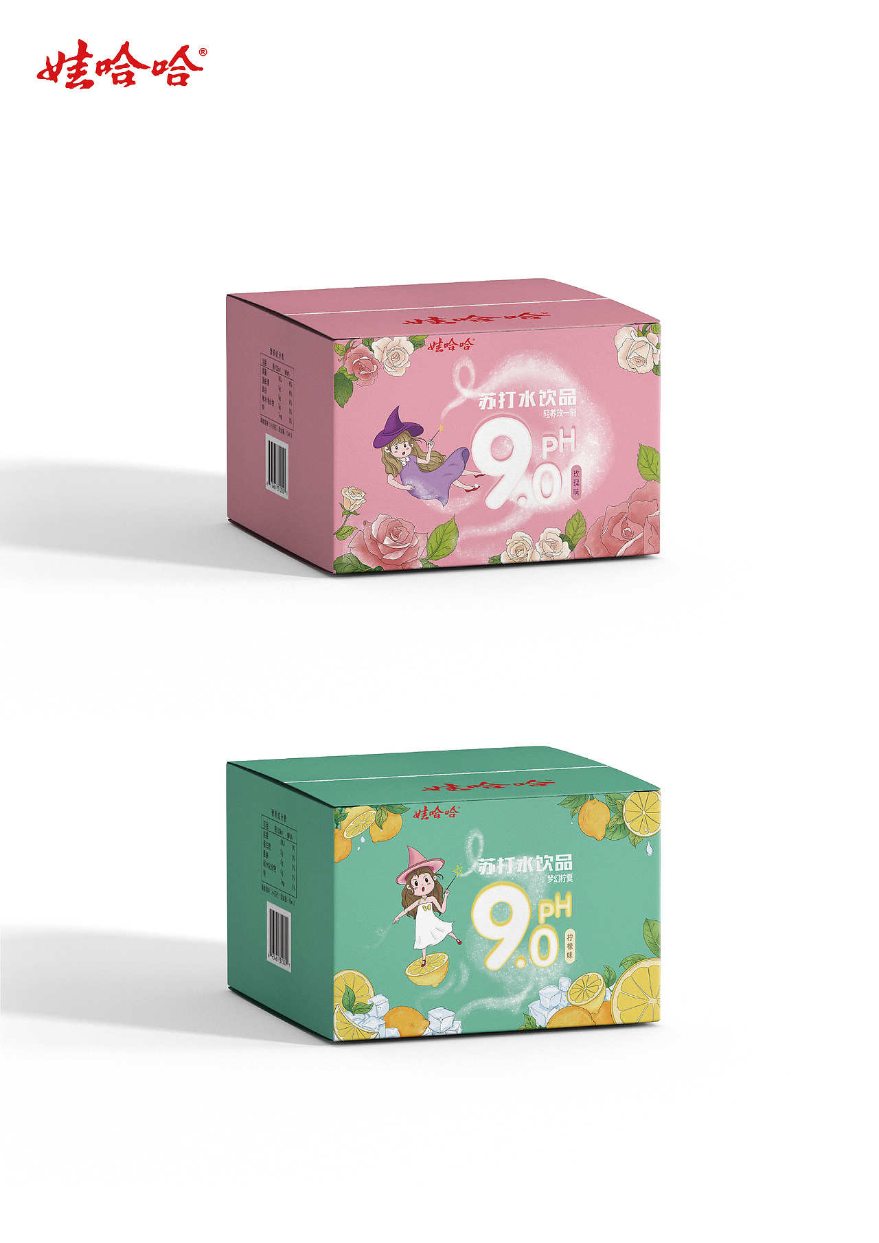 娃哈哈第十二届大广赛包装设计