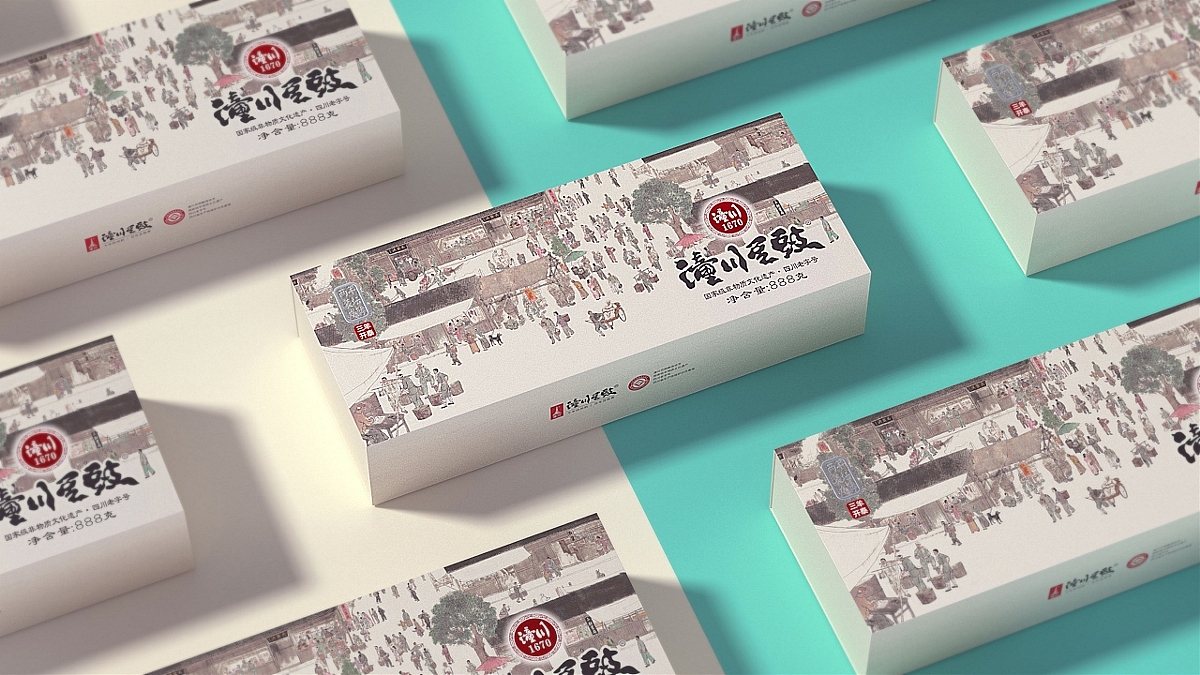 潼川品牌丨豆豉丨调味品丨老字号丨三羊开泰伴手礼