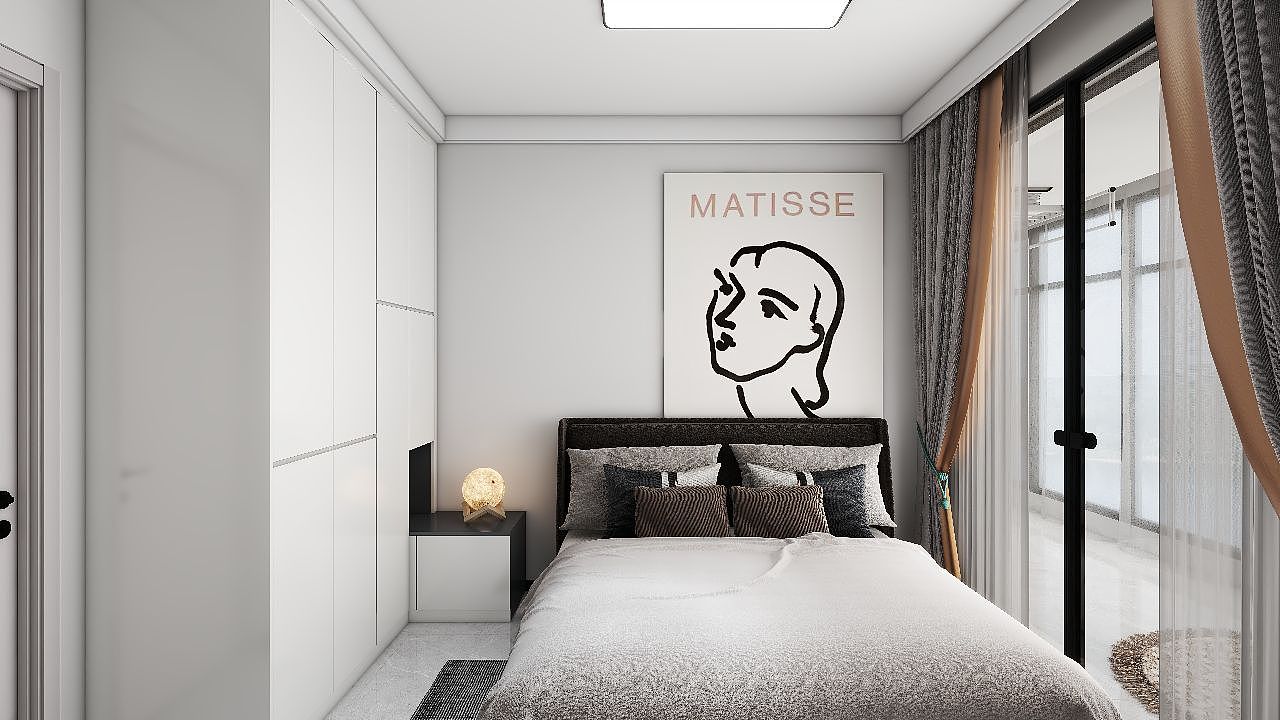 现代风格:黑白灰之家