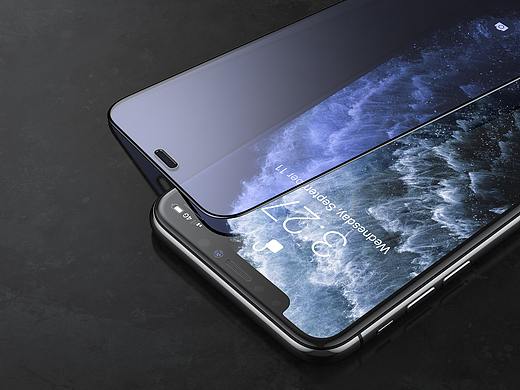 一组钢化膜渲染