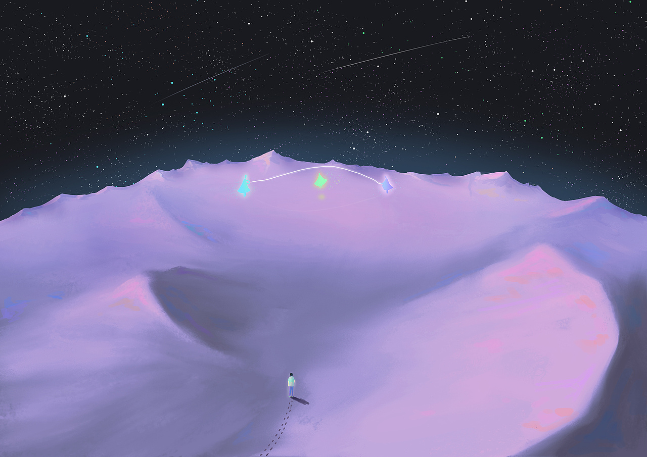 2021下半年原创插画色彩作品小汇总