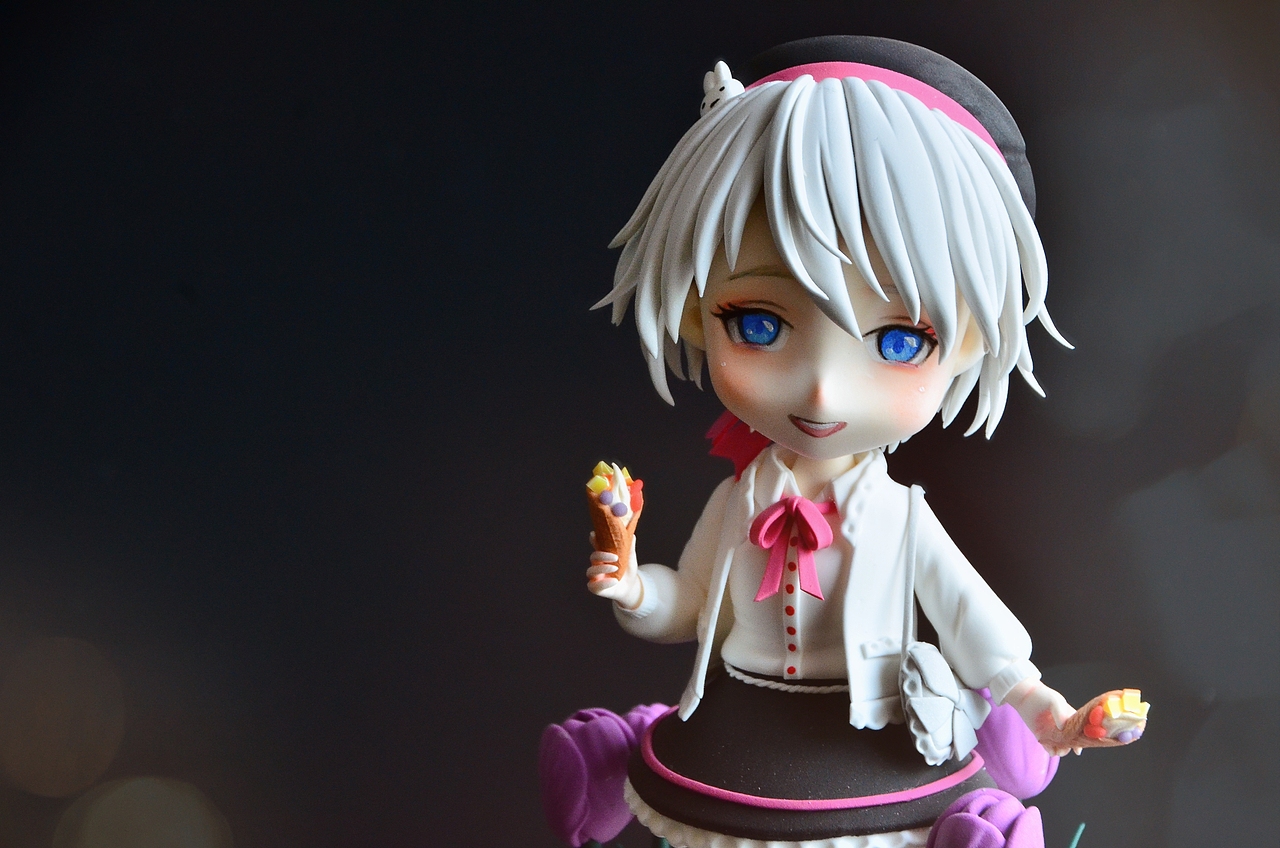 言和q版粘土手办