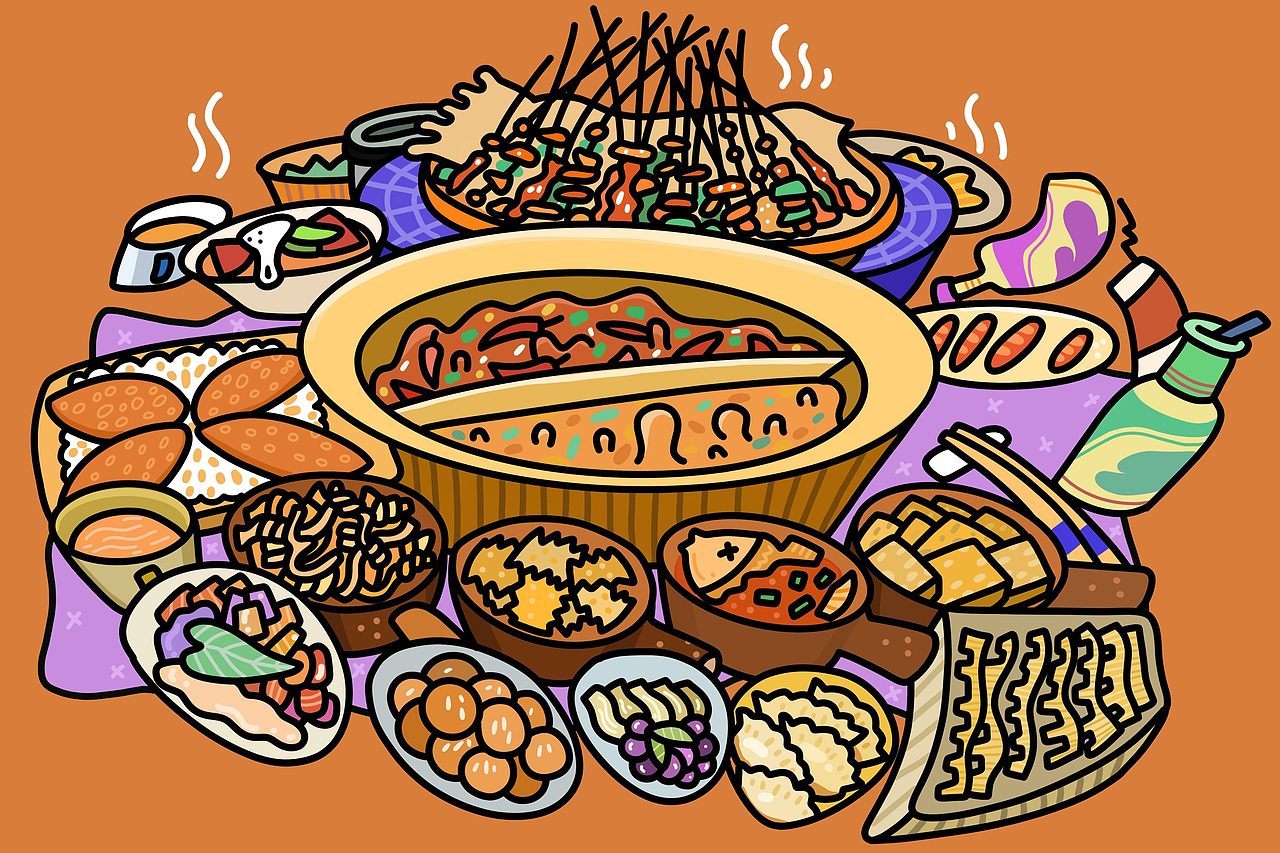 商业插画 | 《慢生活》（图ZMjg2NDU3NjI0） - 商业插画 - 站酷设计师Arie7cHi_原创素材 - 站酷ZCOOL