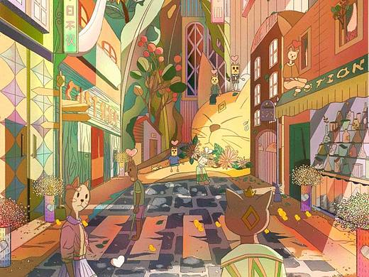 关于这里的街道（个人主页-ZNjM2NDQ1NzY=） - 创作习作 - 站酷设计师迟星cx原创素材 - 站酷ZCOOL