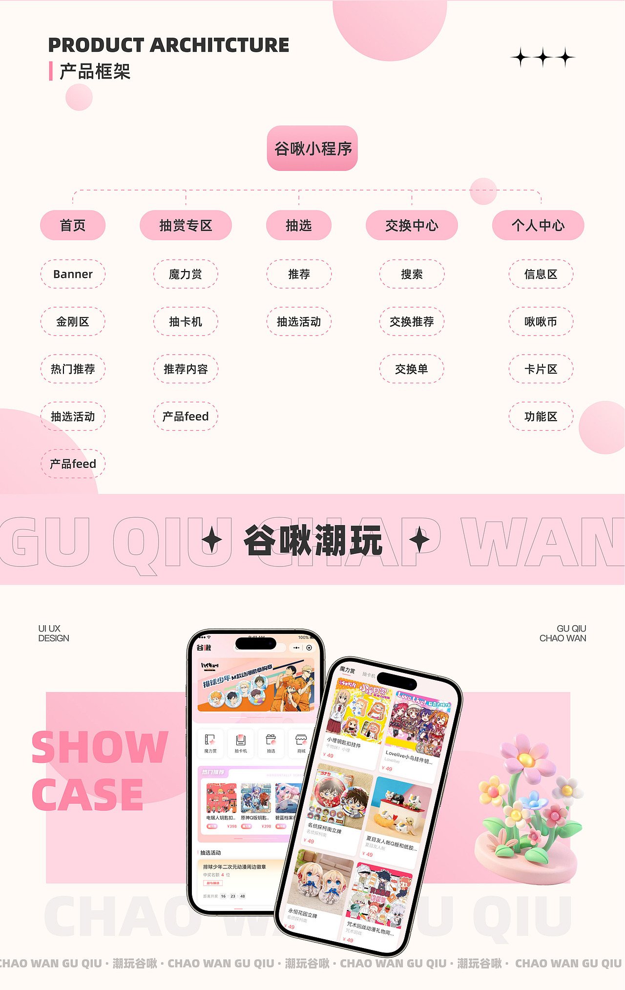 谷啾潮玩-谷子圈魔力赏小程序设计开发(图ZMzY5MzE4NzAw) - 软件界面 - 站酷设计师星凯智地原创素材 - 站酷ZCOOL