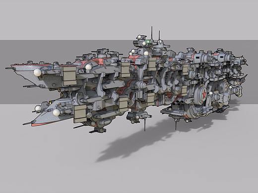 S-35宇宙巡洋舰机械设定摸鱼