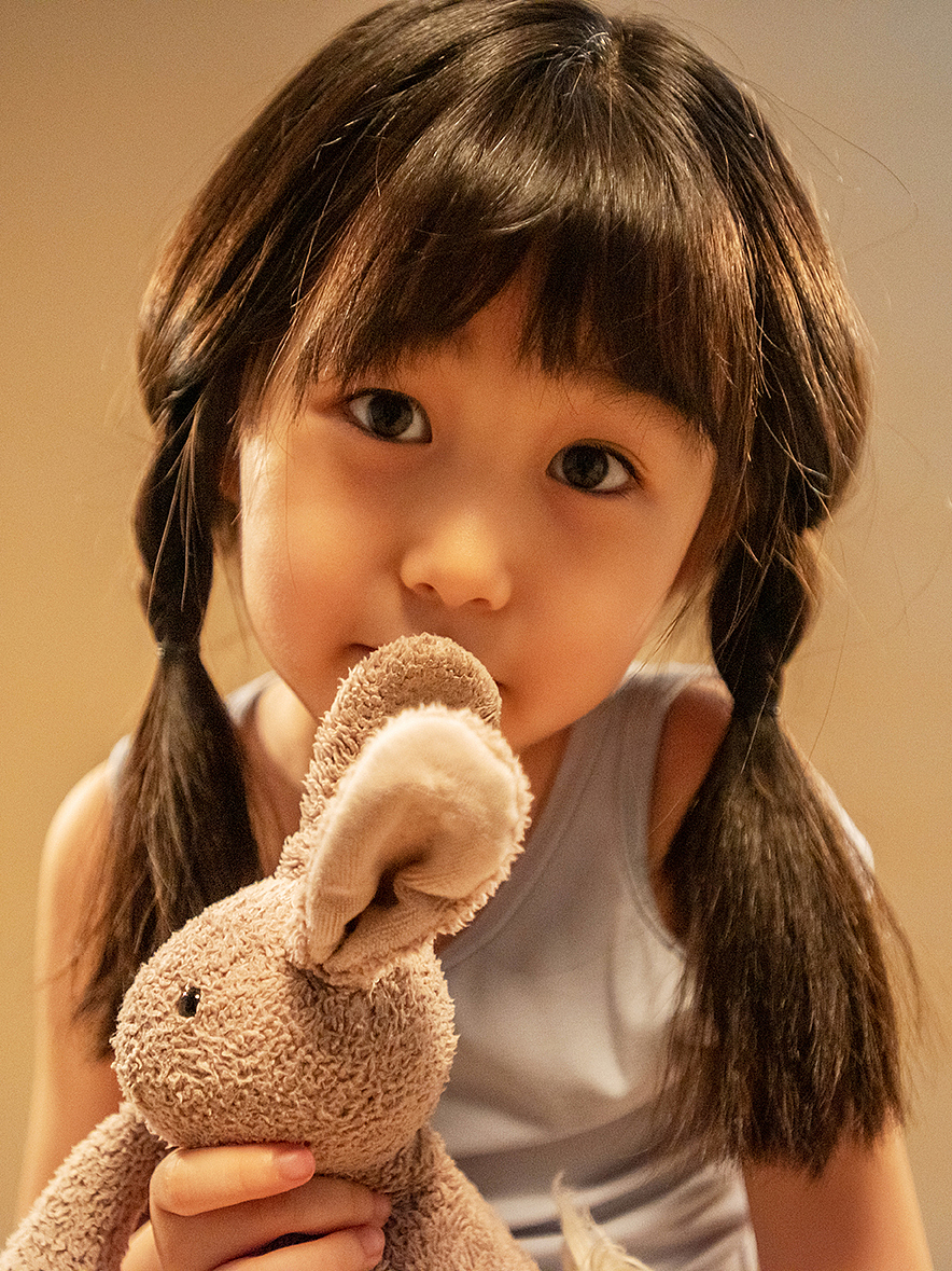 每天和我一起睡觉的兔子