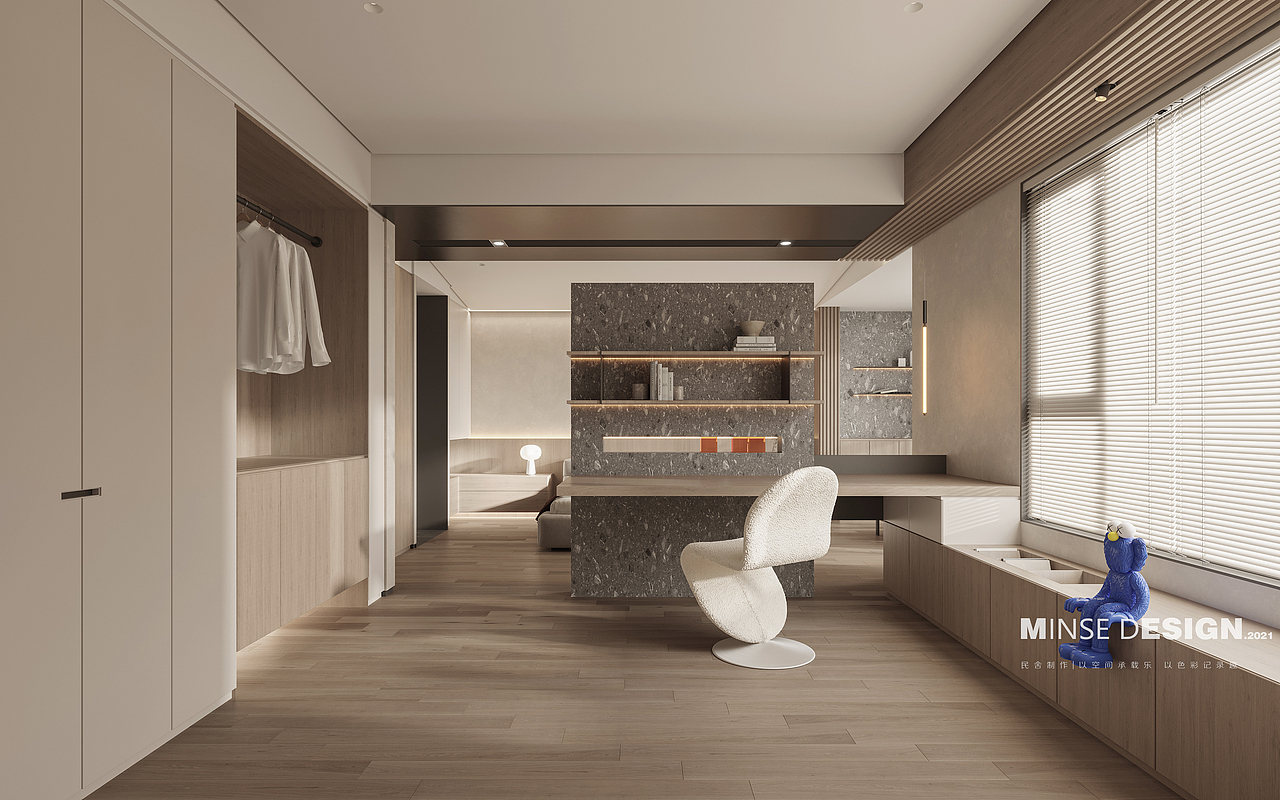 space 自宅 X 交织平衡（图ZMjU1MTI5MzE2） - 家装设计 - 站酷设计师民舍制作空间设计原创素材 - 站酷ZCOOL