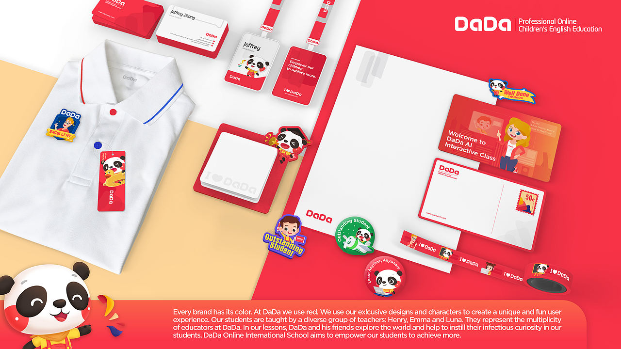DaDa英语品牌升级(图ZMjAzNTk3Mjcy) - 品牌 - 站酷设计师张冀伟原创素材 - 站酷ZCOOL