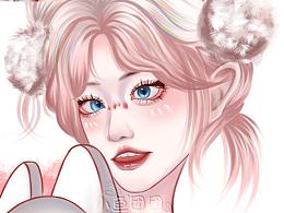 半厚涂頭像（接稿中