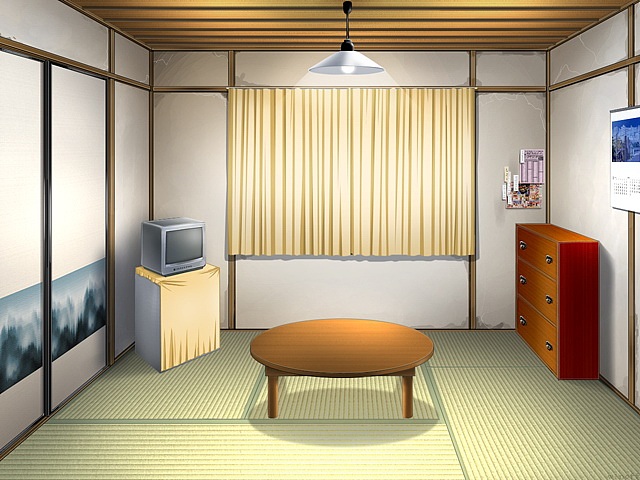 【场景 - 原画】客厅①