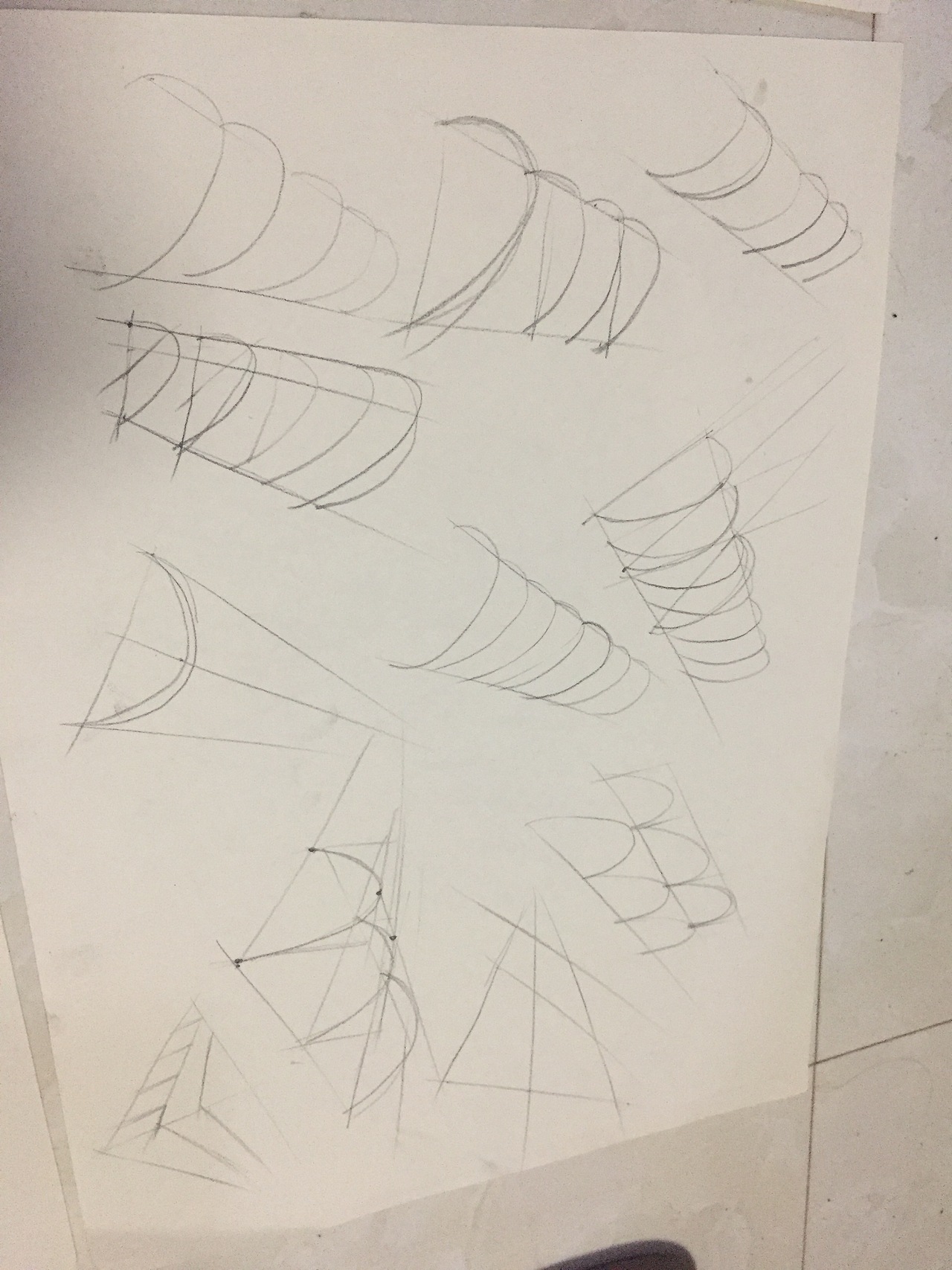 九月四日线条练习 