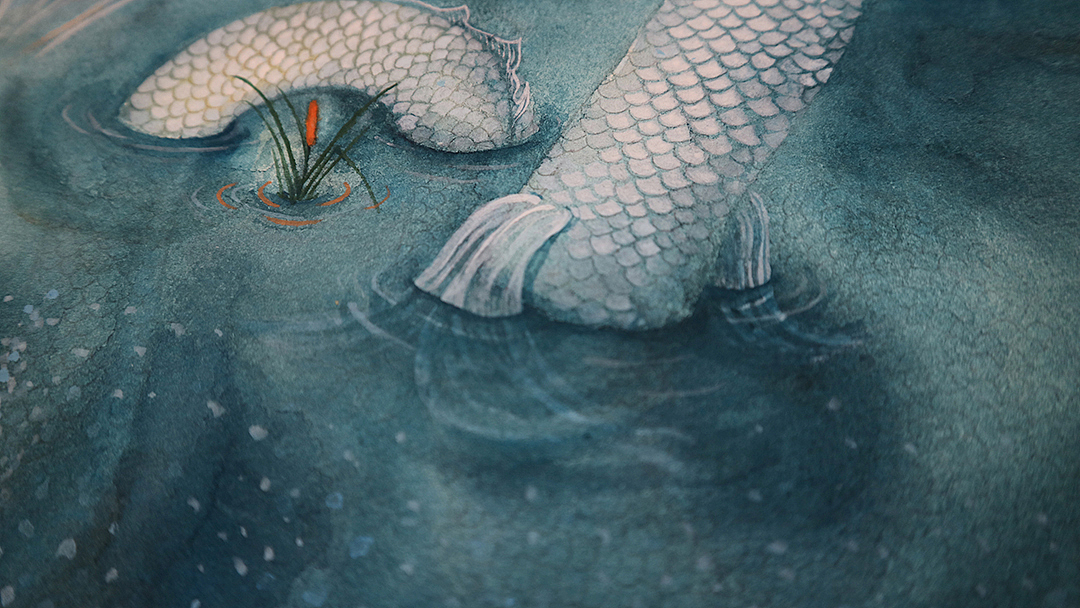 中元节梦魇，抓鱼与蛇影的交织——解密梦境中的神秘符号