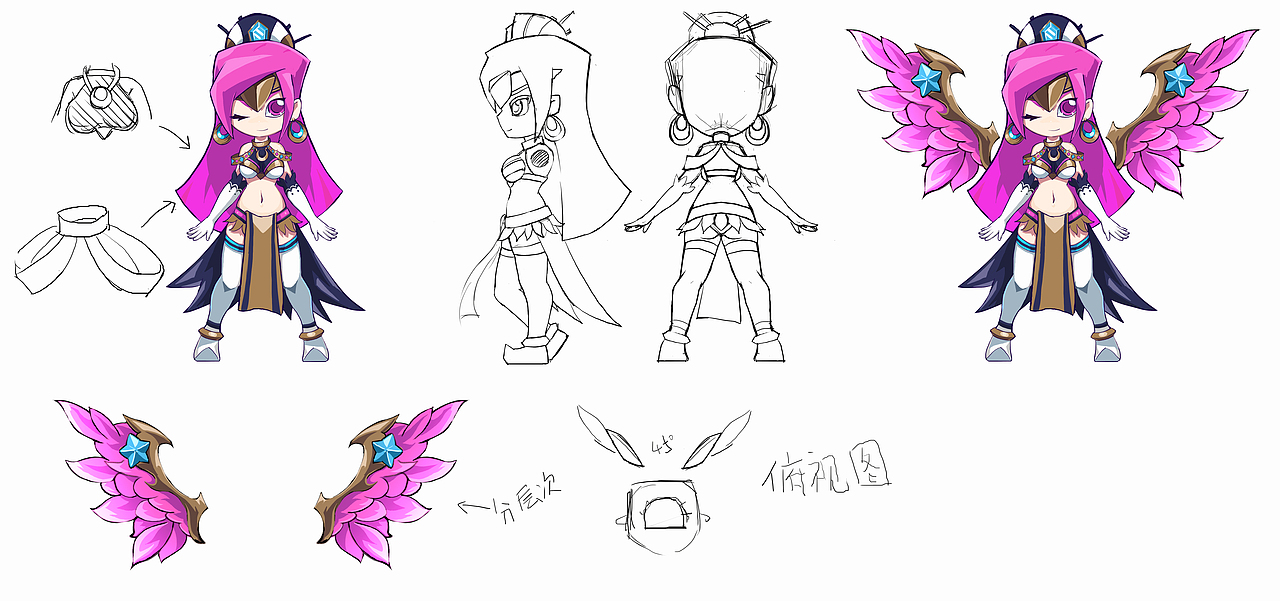 十二星座角色设计